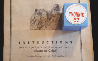 Yvonnik, Les projections de films fixes, St-Michel-de-St-Geoirs